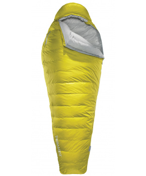 Thermarest PARSEC 32F/0C Long Larch péřový spacák žlutý 
