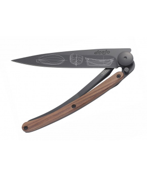 Kapesní nůž Deejo 1GB120 Tattoo Black 37g coralwood Galleon Kapesní nůž Deejo 1GB120 Tattoo Black 37g coralwood Galleon