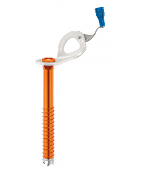 Petzl LASER SPEED LIGHT 17 cm ledovcová skoba s plaketou Petzl LASER SPEED LIGHT 17 cm ledovcová skoba s plaketou