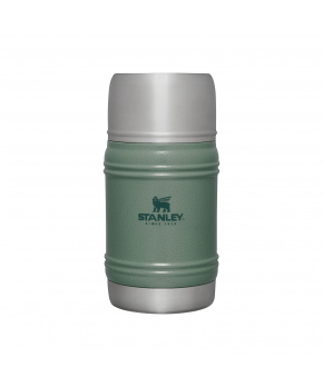 STANLEY Termoska jídelní The Artisan Thermal Food Jar 500 ml/ 17oz Hammertone Green