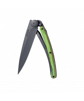 Kapesní nůž Deejo 1GB008 Black 37g green beech