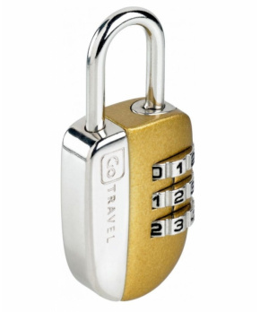 Go Travel zámek Secure Lock gold Go Travel zámek Secure Lock gold