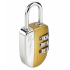 Go Travel zámek Secure Lock gold