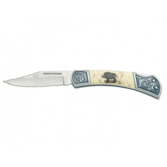 Joker zavírací nůž Zamak Wild Board 80 mm motiv kance