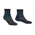Bridgedale Hike LW MP 3/4 Crew dark grey/blue/126