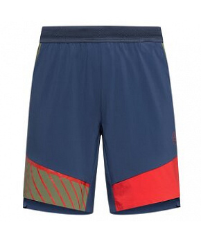 Kraťasy La Sportiva Comp Short M Night Sky/Mountain Red Kraťasy La Sportiva Comp Short M Night Sky/Mountain Red