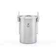 Multifunkční hrnec na vaření Keith Multifunctional Titanium Cooker 900 ml.