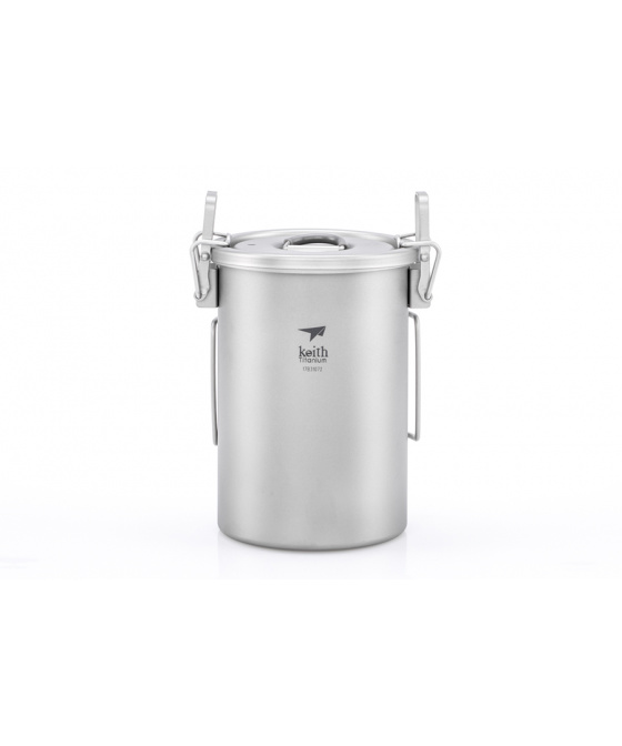 Multifunkční hrnec na vaření Keith Multifunctional Titanium Cooker 900 ml.