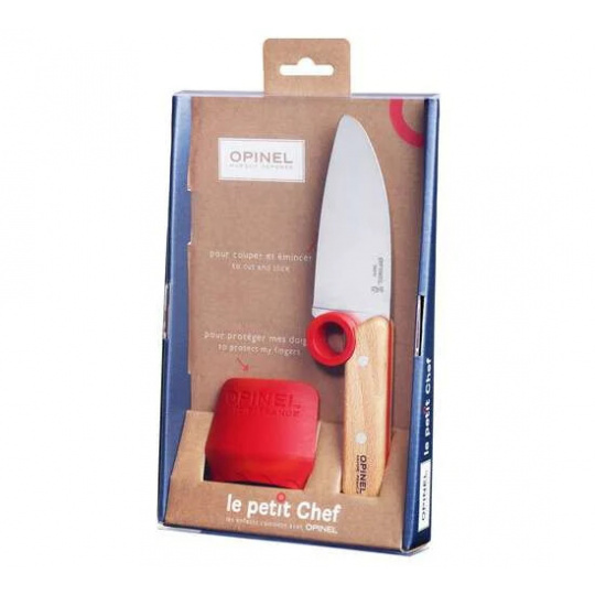 Dětský kuchařský set Opinel Le Petit Chef nůž + chránič