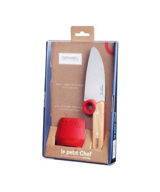 Dětský kuchařský set Opinel Le Petit Chef nůž + chránič