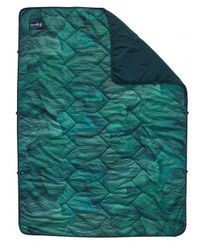 Thermarest STELLAR BLANKET Green Wave Print 
