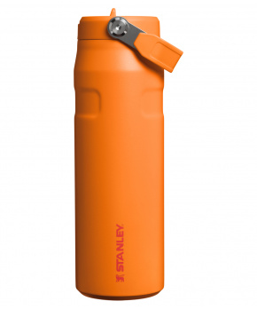STANLEY Termoláhev The IceFlow™ Bottle Flip Straw 700 ml/24oz Goldenrod Coral