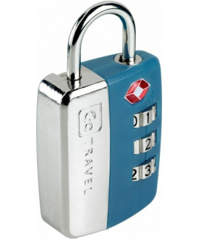 Go Travel zámek Secure Lock TSA blue