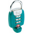 Go Travel zámek TSA Twist ´N´ Set Lock green