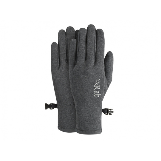 Rab Geon Gloves Women's black/steel marl/BL