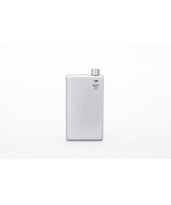 Titanová butylka s nálevkou Keith Jug 120 ml