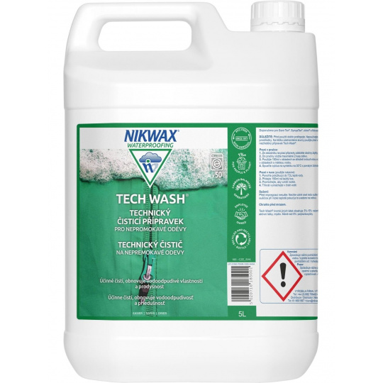Prací prostředek Nikwax TECH WASH 5000 ml.