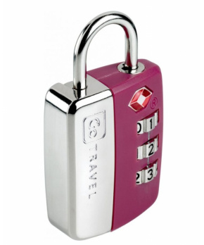 Go Travel zámek Secure Lock TSA violet Go Travel zámek Secure Lock TSA violet