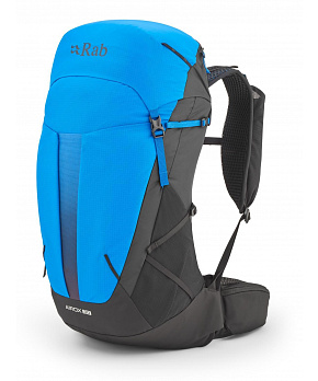 Rab Airox 30 maya blue/black/MBB batoh Rab Airox 30 maya blue/black/MBB batoh