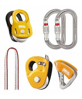 Petzl Evakuační sada Petzl Crevasse Rescue Kit