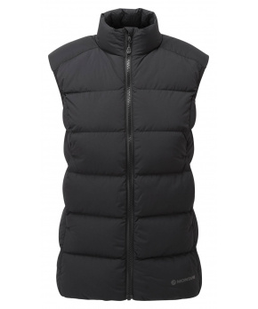 Montane FEM TUNDRA GILET-BLACK-UK12/M dámská vesta černá Montane FEM TUNDRA GILET-BLACK-UK12/M dámská vesta černá