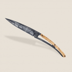 Deejo 1GB181 Tattoo Black 37g, olive wood,Libra