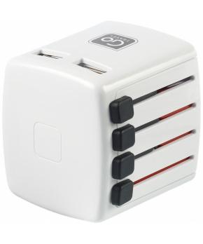 Go Travel simultánní USB nabíječka pro svět s USB porty Go Travel simultánní USB nabíječka pro svět s USB porty