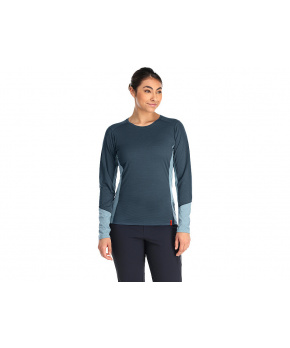 Rab Syncrino Base LS Tee Women's orion blue/ORB Rab Syncrino Base LS Tee Women's orion blue/ORB