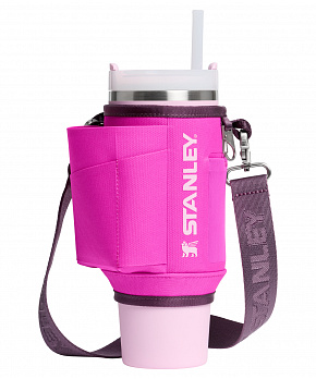 STANLEY Nosička The All-Day Quencher Carry-All na 890 ml/30oz Violet Blossom