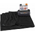 Cocoon merino deka Merino Wool/Silk Blanket black