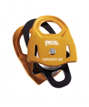 Petzl MINDER S2 kladka s volnými bočnicemi