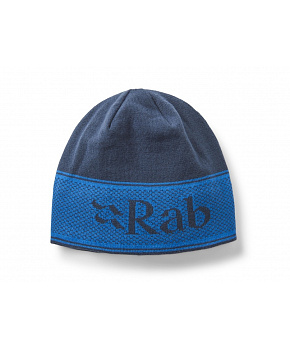 Rab Logo Band Beanie tempest blue/maya blue/TBM čepice Rab Logo Band Beanie tempest blue/maya blue/TBM čepice
