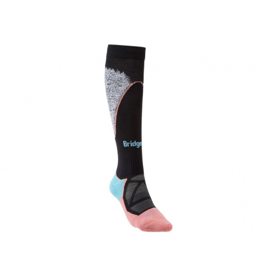 Bridgedale Ski Midweight Women's black/coral/227