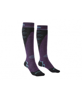Bridgedale Ski Midweight+ Women's dark purple/141 Bridgedale Ski Midweight+ Women's dark purple/141