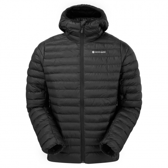 Montane ICARUS HOODIE-BLACK-XXL pánská bunda černá