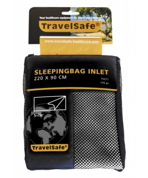 TravelSafe vložka do spacáku Silk Envelope off white