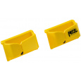 Petzl LANYARD CONNECTOR HOLDER YELLOW žluté držáky spojek - 2 ks