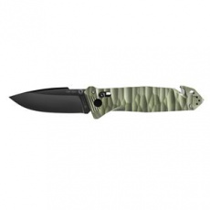 CAC S200 FRENCH ARMY KNIFE TEXTURED G10 KAKI HANDLE