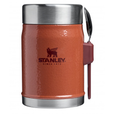 STANLEY Termoska jídelní se lžící/vidličkou The Legendary Classic Food Jar 400 ml/14oz Hammertone Clay