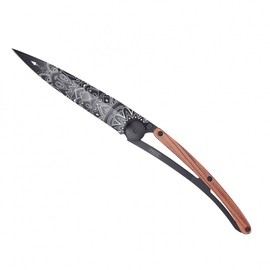 Deejo 1GB125 Tattoo mandala, black, 37g, coralwood