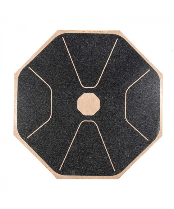 Balanční deska Yate - dřevěná, osmiúhelník