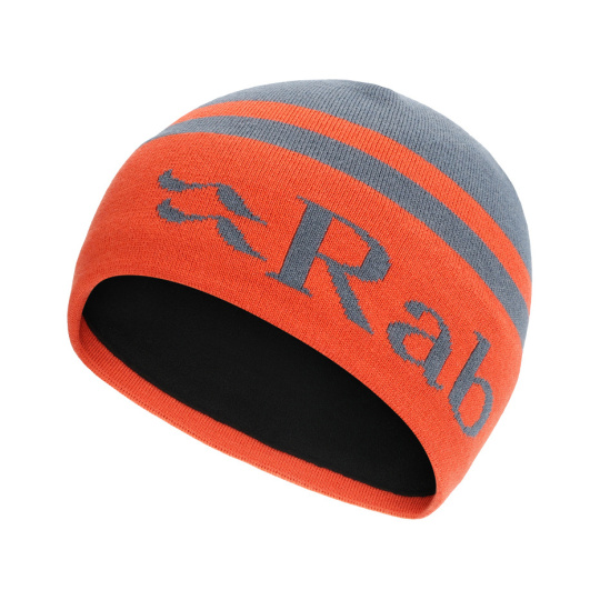 Rab Logo Band Beanie orion blue/red grapefruit/OBG čepice