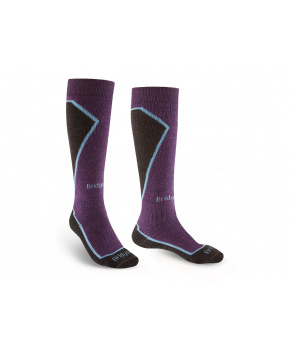 Bridgedale Ski Midweight+ Women's dark purple/141 Bridgedale Ski Midweight+ Women's dark purple/141
