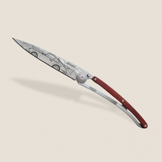 Deejo 1CB096 Tattoo 37g,coralwood,Young timer