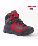 Dětská turistická obuv Duras Rocker Kid II WaterProof red black