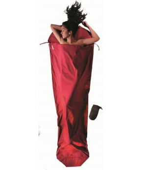 Cocoon spacáková přikrývka mumie red bavlna Cocoon spacáková přikrývka mumie red bavlna