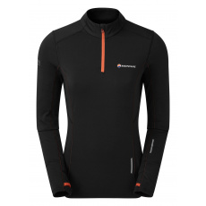 Montane FEM KATLA PULL-ON-BLACK-UK14/L dámská mikina černá Montane FEM KATLA PULL-ON-BLACK-UK14/L dámská mikina černá