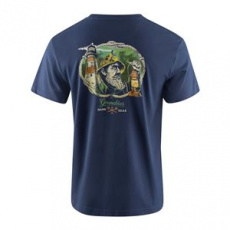 Dark Seas X Grundens Watchman SS T-Shirt Dark Navy XL