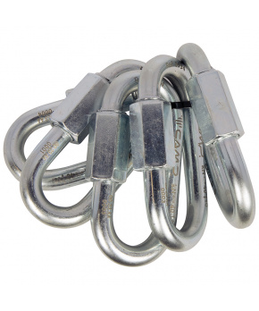 Camp Set 5 Oval Quick Link Zink Plated Steel 8 mm