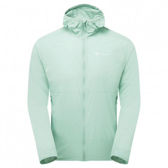 Montane FEATHERLITE HOODIE-SEA MIST-XL pánská bunda mentolová